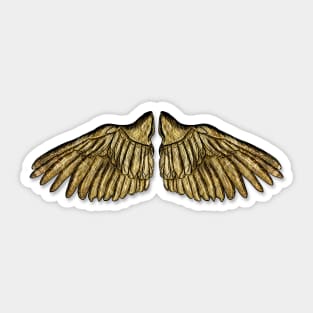 open wings Sticker